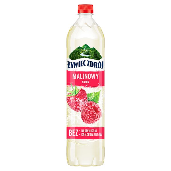Napój ngaz Żywiec Zdrój z nutą maliny z sokiem  + 50 gr kaucji 