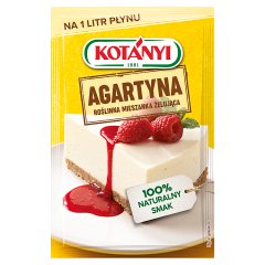 Kotányi Agartyna roślinna mieszanka żelująca 20 g