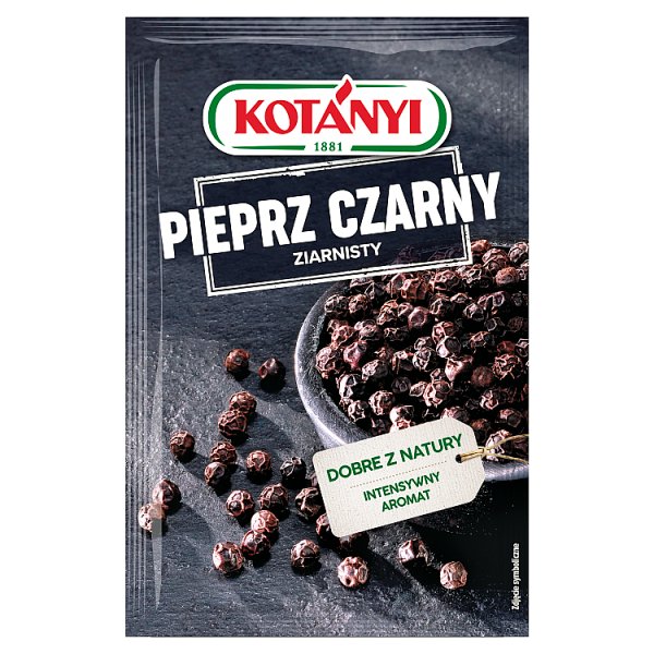 Kotány Pieprz czarny ziarnisty 20 g