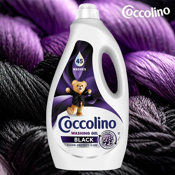 Coccolino Żel do prania czarnych i ciemnych tkanin 1,8 l (45 prań)