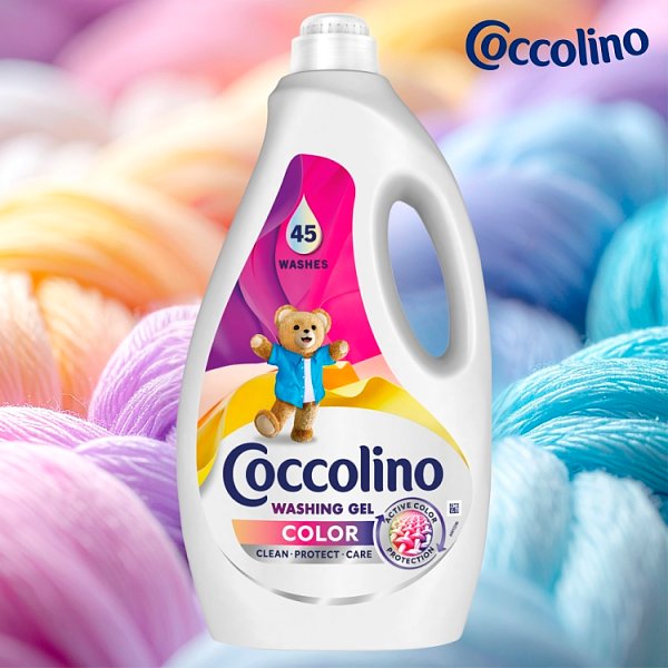 Coccolino Żel do prania kolorowych tkanin 1,8 l (45 prań)