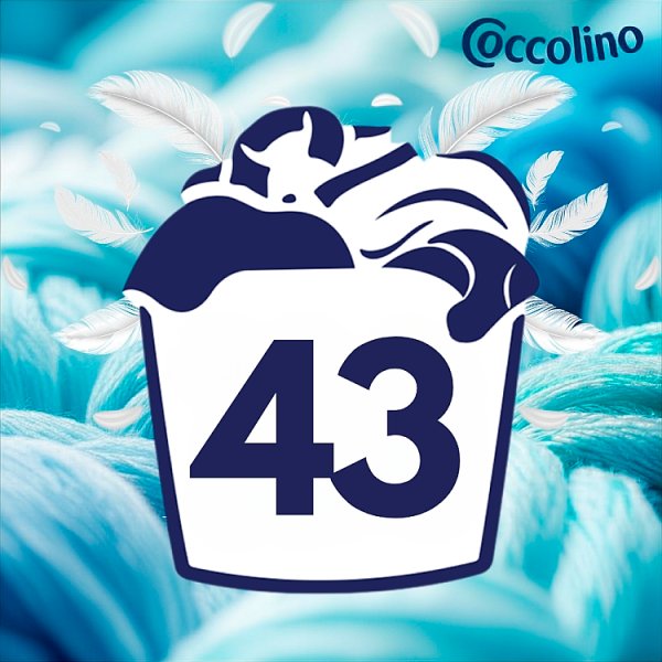 Coccolino Sensitive Żel do prania 1,72 l (43 prania)