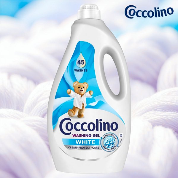 Coccolino Żel do prania białych tkanin 1,8 l (45 prań)