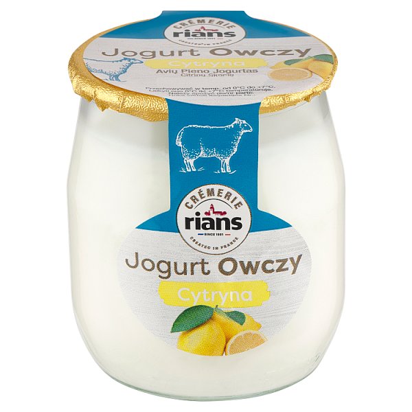 Rians Jogurt owczy cytryna 115 g