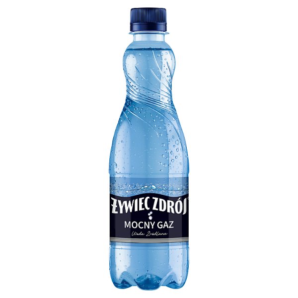 Żywiec Zdrój Mocny Gaz Woda źródlana 500ml doliczana jest kaucja 50 gr 