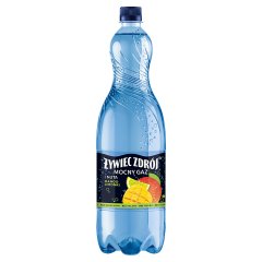 Żywiec Zdrój Mocny Gaz mango limonka 1,5l doliczana jest kaucja 50gr 