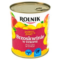 Rolnik Brzoskwinie w syropie 820 g