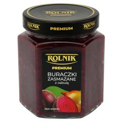 Rolnik Premium Buraczki zasmażane z cebulą 540 g