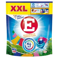 E XXL Środek do prania kolorowych i ciemnych tkanin 576 g (48 prań)