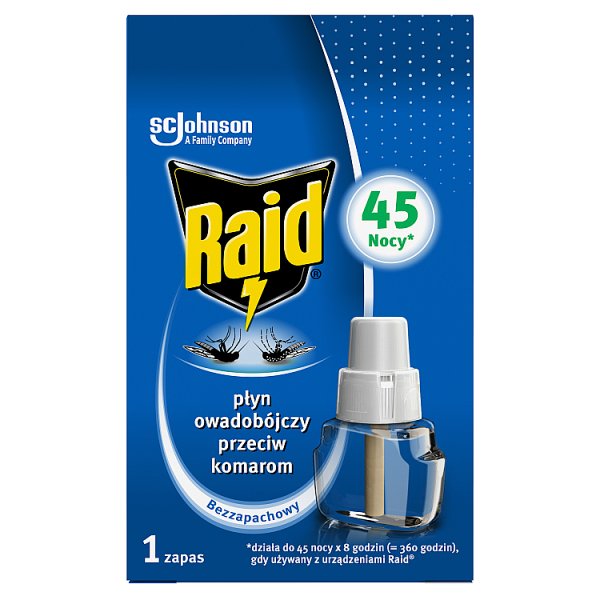 Raid Płyn owadobójczy przeciw komarom 27 ml