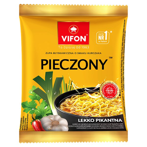 Vifon Zupa błyskawiczna o smaku kurczaka pieczony 70 g