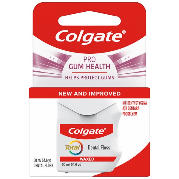 Colgate Total Pro-Gum Health Nić dentystyczna 50 m