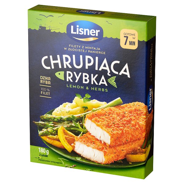 Danie Lisner Chrupiąca Rybka Lemon &amp; Herbs 