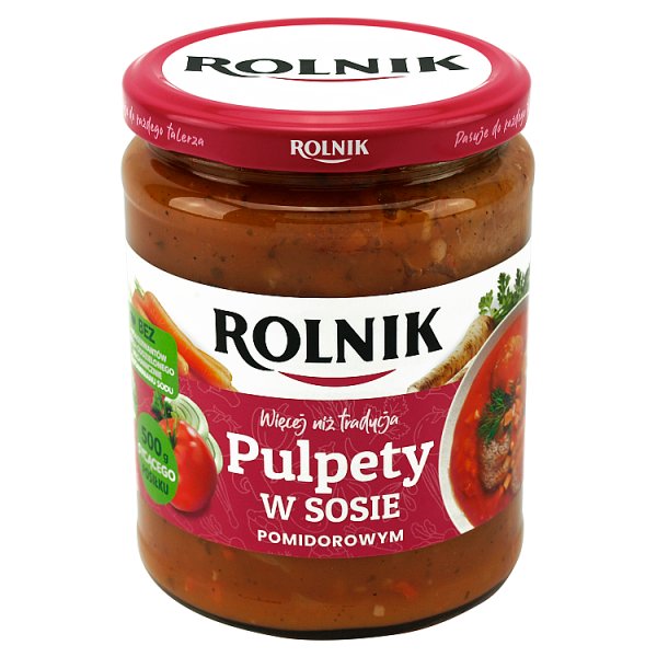Rolnik Pulpety w sosie pomidorowym 500 g