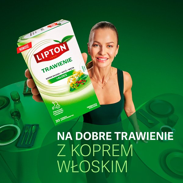 Lipton Herbatka ziołowa trawienie 38 g (20 sztuk)
