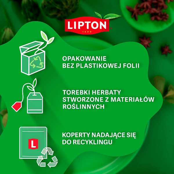 Lipton Herbatka ziołowa trawienie 38 g (20 sztuk)