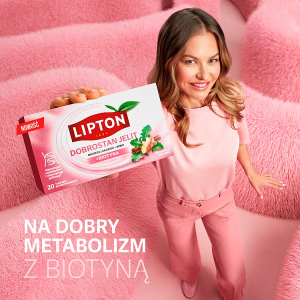 Lipton Herbatka ziołowa dobrostan jelit 38 g (20 torebek)