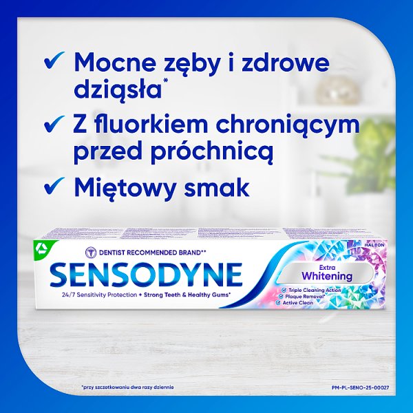 Sensodyne Extra Whitening Pasta do zębów z fluorkiem 75 ml