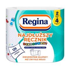 Regina Najdłuższy Ręcznik dekorowany 2 rolki