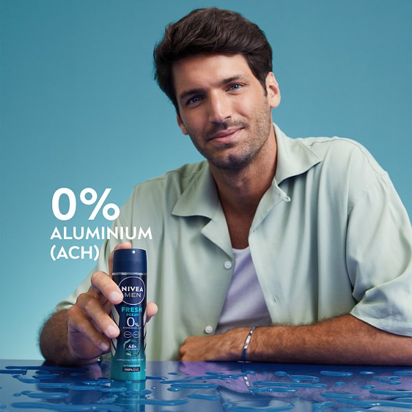 Nivea MEN Fresh Ocean Dezodorant Spray 150 ml