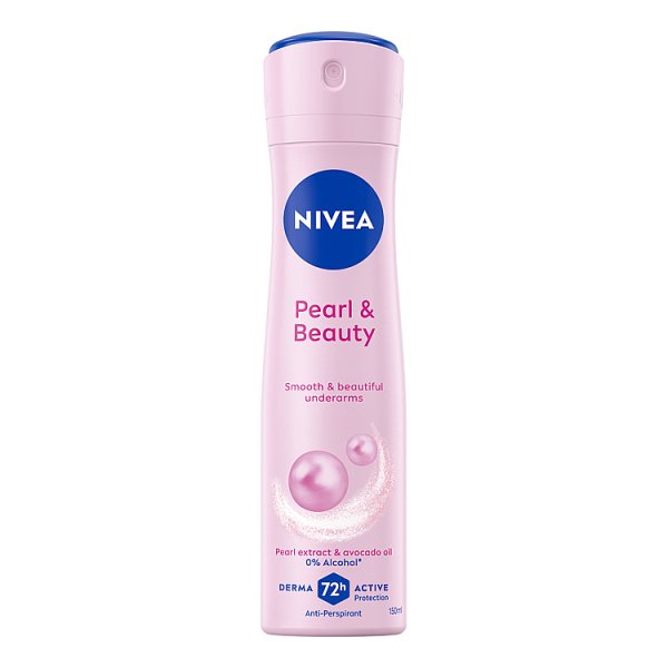 Nivea Pearl &amp; Beauty Antyperspirant w spray'u, 150 ml