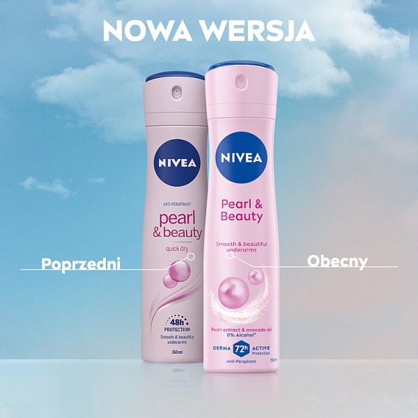 Nivea Pearl &amp; Beauty Antyperspirant w spray'u, 150 ml