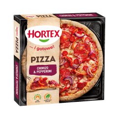 Hortex Pizza chorizo & pepperoni 370 g