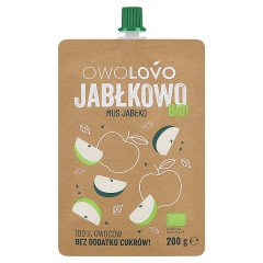 Owolovo Bio! Jabłkowo Mus jabłko 200 g