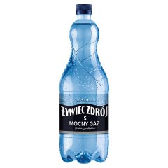 Żywiec Zdrój Mocny Gaz Woda źródlana 1l doliczana jest kaucja 50 gr 