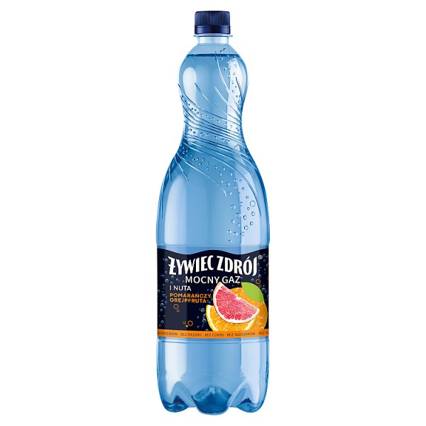 Napój mgaz Żywiec Zdrój z nutą pomar-grejpfruta  + kaucja 0,50 zł 