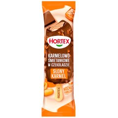 Hortex Lody karmelowo śmietankowe w czekoladzie słony karmel 120 ml