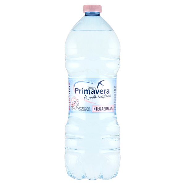 Woda ngaz Primavera źródlana 1l + kaucja 50 gr 