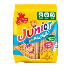 Lajkonik Junior Paluszki o smaku waniliowym 180 g