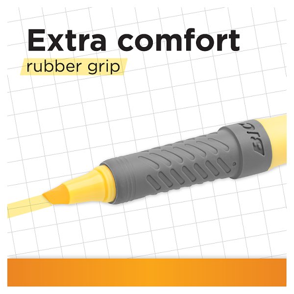 BIC Pastel Highlighter Grip Zakreślacz Blister 4szt