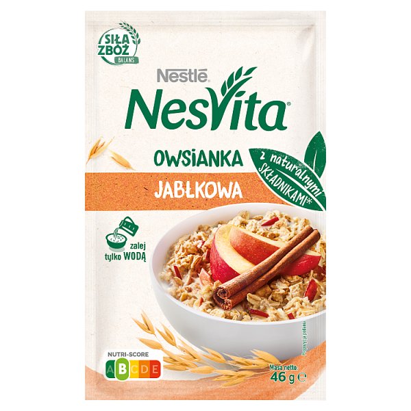NesVita Owsianka jabłkowa 46 g