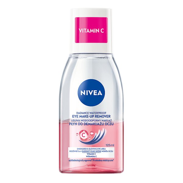 Nivea Pielęgnujący dwufazowy płyn do demakijażu oczu 125 ml