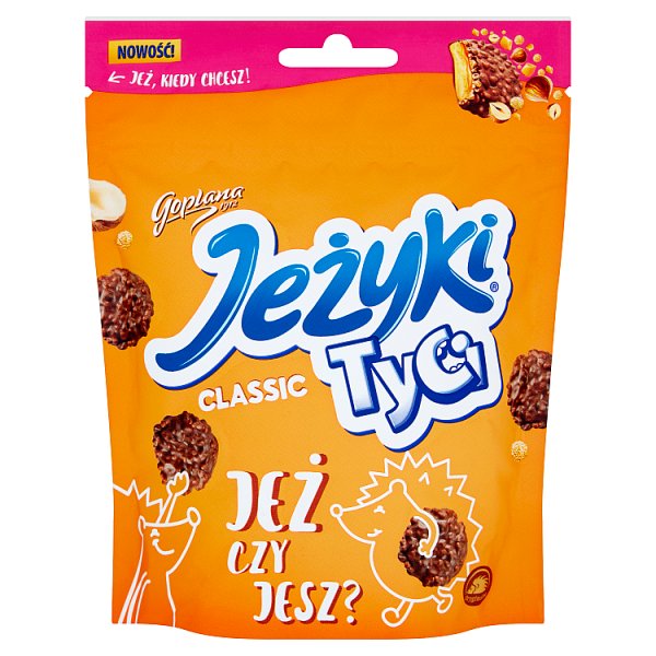 Jeżyki Tyci Classic Herbatniki w czekoladzie mlecznej 100 g