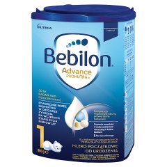 Bebilon 1 Advance Pronutra Mleko początkowe od urodzenia 800 g