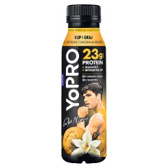 Danone YoPro Jogurt pitny smak wanilia-ciasteczko 270 g