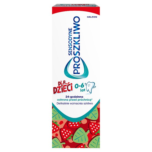Sensodyne ProSzkliwo Pasta do zębów z fluorkiem dla dzieci 0-6 lat 50 ml
