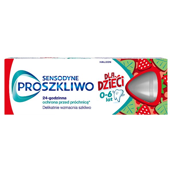 Sensodyne ProSzkliwo Pasta do zębów z fluorkiem dla dzieci 0-6 lat 50 ml