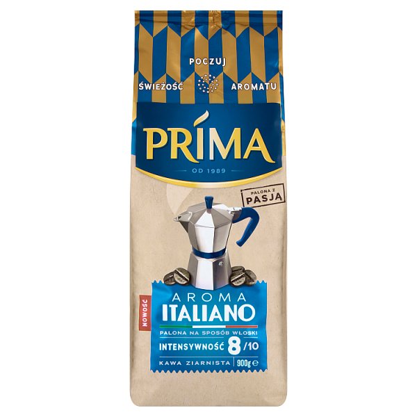 Prima Aroma Italiano Kawa ziarnista 900 g