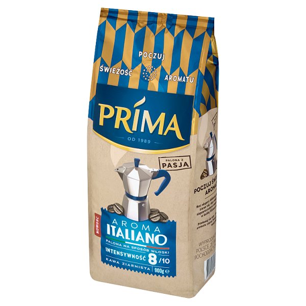 Prima Aroma Italiano Kawa ziarnista 900 g
