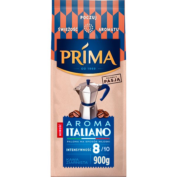 Prima Aroma Italiano Kawa ziarnista 900 g
