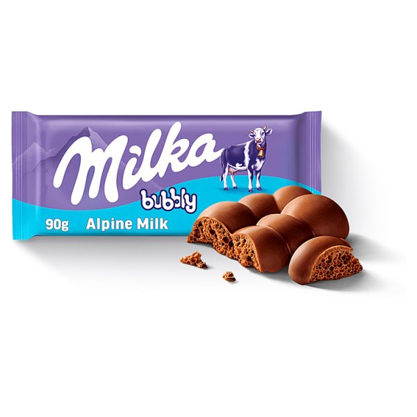 Milka Czekolada mleczna Bubbly 90 g