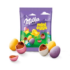 Milka Jajko z czekolady mlecznej Jajka sezonowe 32 x 100 0 g