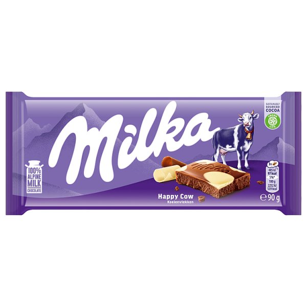 Milka Happy Cow Czekolada mleczna 90 g