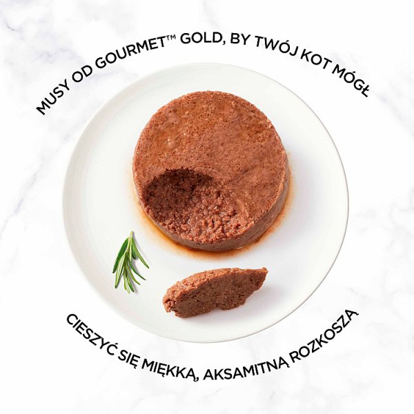 Gourmet Gold Karma dla kotów mus z wołowiną 85 g
