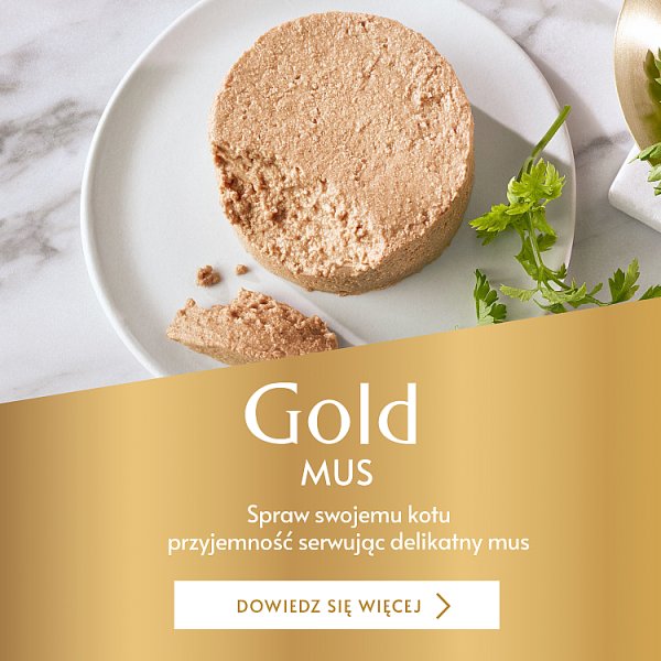 Gourmet Gold Karma mokra dla dorosłych kotów mus z łososiem 85 g