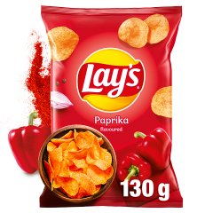 Lay's Chipsy ziemniaczane o smaku papryki 130 g